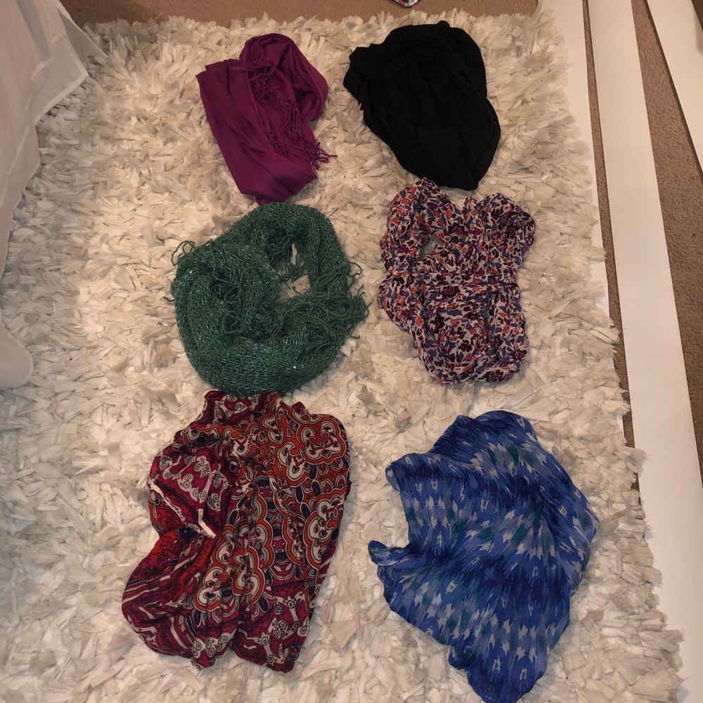 Scarves!!  Infinity and regular
